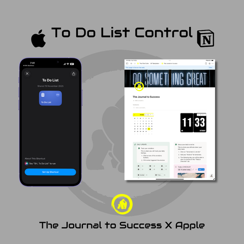 To Do List Control Apple Shortcut